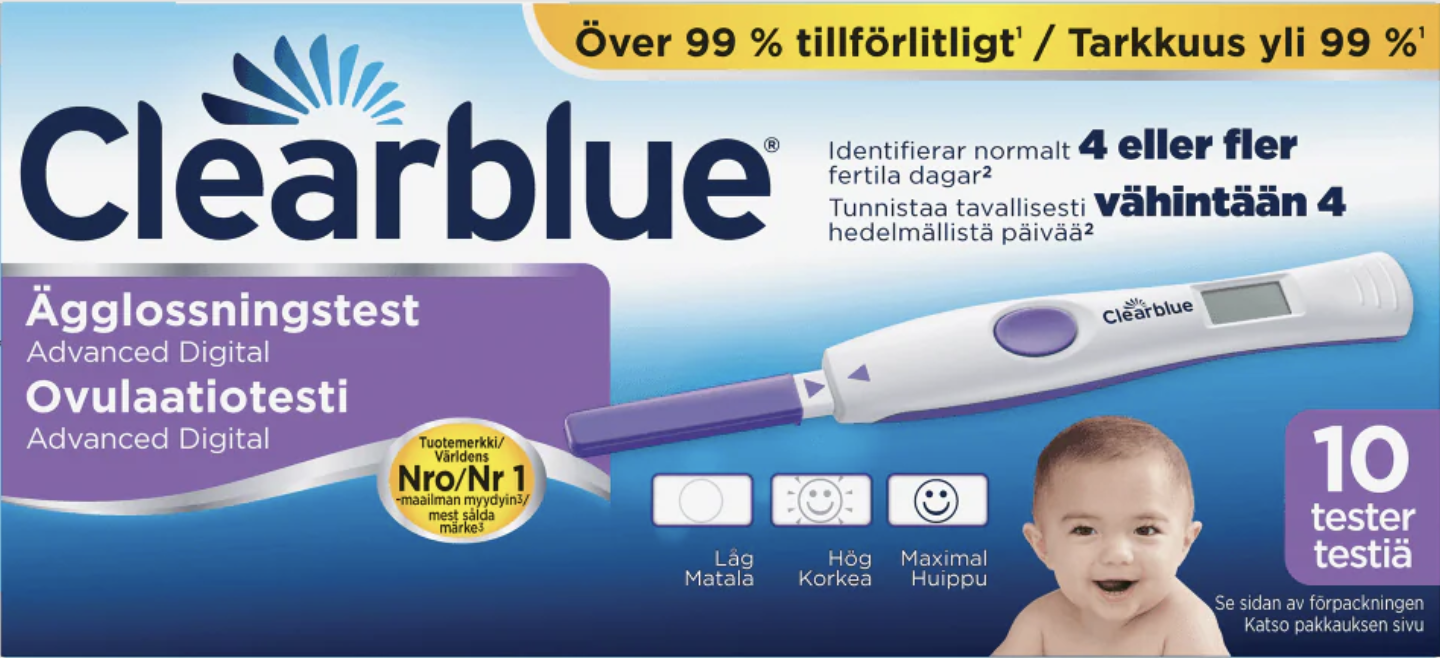 Clearblue digitaalinen ovulaatiotesti